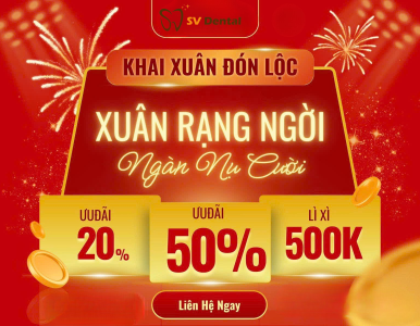 Khai Xuân Đón Lộc – Ưu Đãi Chăm Sóc Răng Miệng Tại Nha Khoa SV