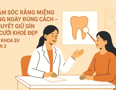 Chăm sóc răng miệng đúng cách - bí quyết giữ gìn nụ cười  khỏe đẹp cùng Nha Khoa SV 