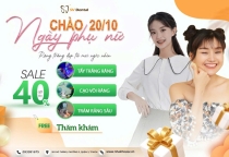 Ưu Đãi  20/10 tại Nha Khoa SV Giảm  đến 40% dịch vụ Tẩy Trắng , cạo vôi, trám răng  Ưu Đãi  20/10 tại Nha Khoa SV Giảm  đến 40% dịch vụ Tẩy Trắng , cạo vôi, trám răng