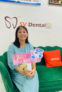 chị nguyệt chia sẽ hành trình niềng răng tại nha khoa sv 