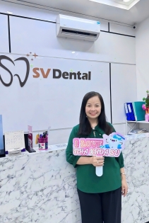 cô Như Mai giáo viên Tây Úc chia sẽ quyết định dán sứ vernee tại  Nha Khoa SV 