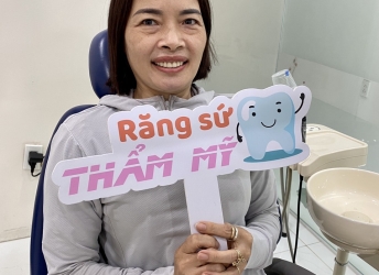 Khách hàng SV Răng Sứ Thẫm Mỹ 