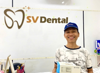 Anh Phan văn Riêu niềng răng invisaling tại NHA KHOA SV 