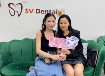 Bạn Yuong và Benly đã điều trị răng tại NHA KHOA SV 