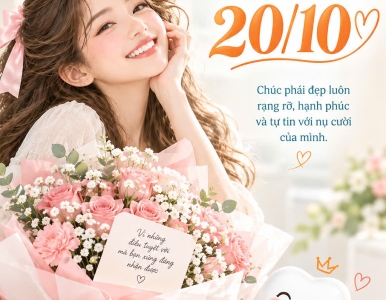 Ngày Phụ nữ Việt Nam 20/10  Chăm Sóc Nụ Cười Cùng Nha Khoa SV