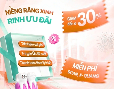 Niềng Răng Xinh – Ưu Đãi Lớn Đến 30% Tại Nha Khoa SV Quận 3