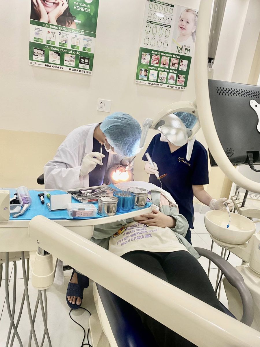 Quy trình làm răng sứ thẩm mỹ chuẩn y khoa tại Nha khoa SV quận 3