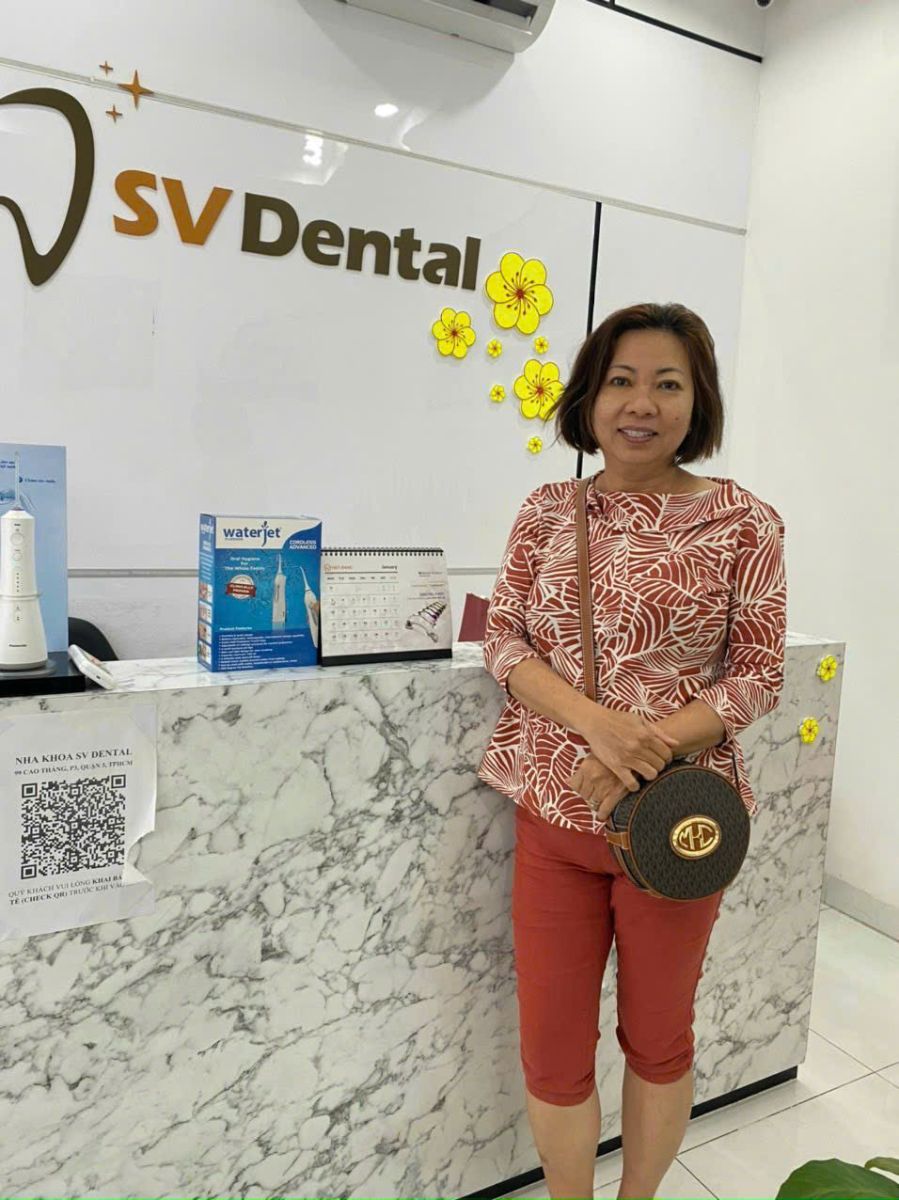 Hình ảnh khách hàng điều trị tại Nha khoa SV quận 3