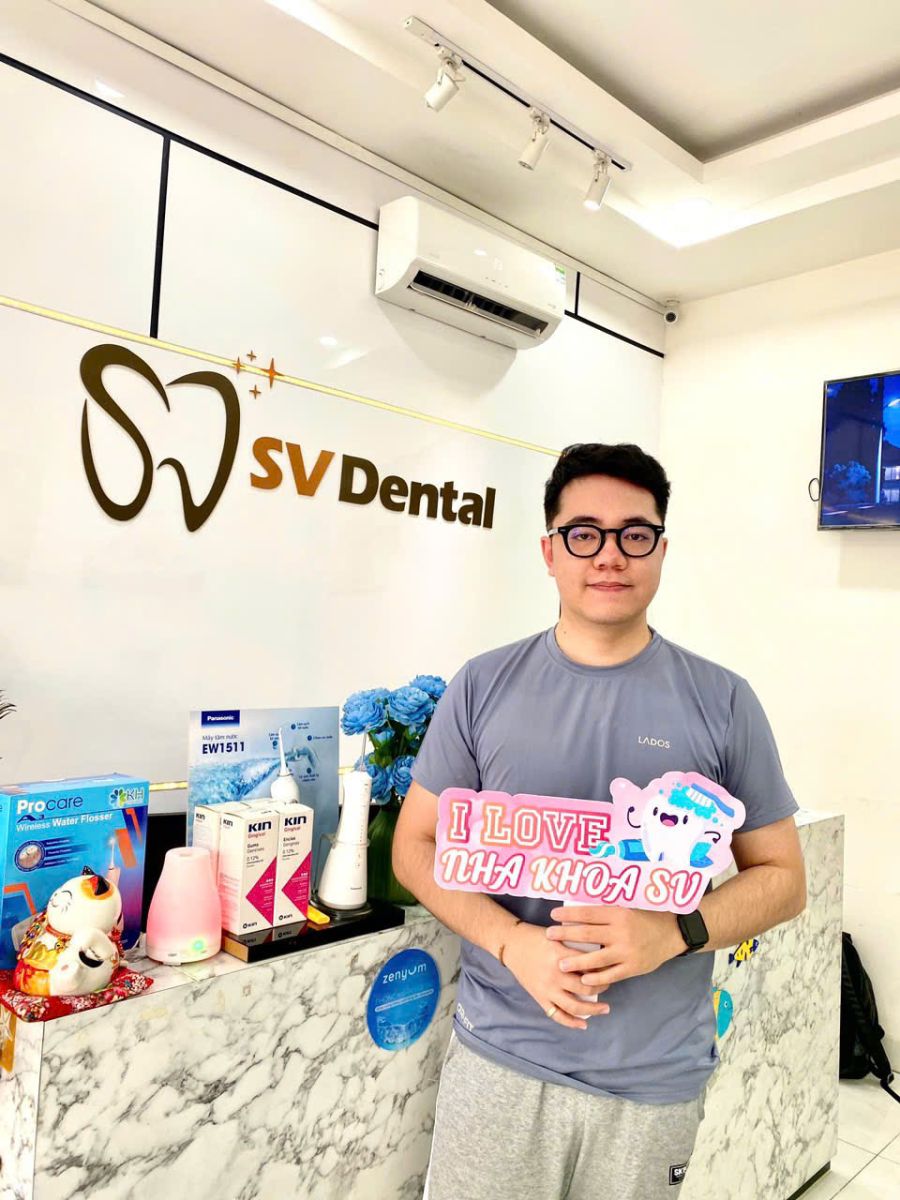 Hình ảnh khách hàng điều trị tại Nha Khoa SV quận 3
