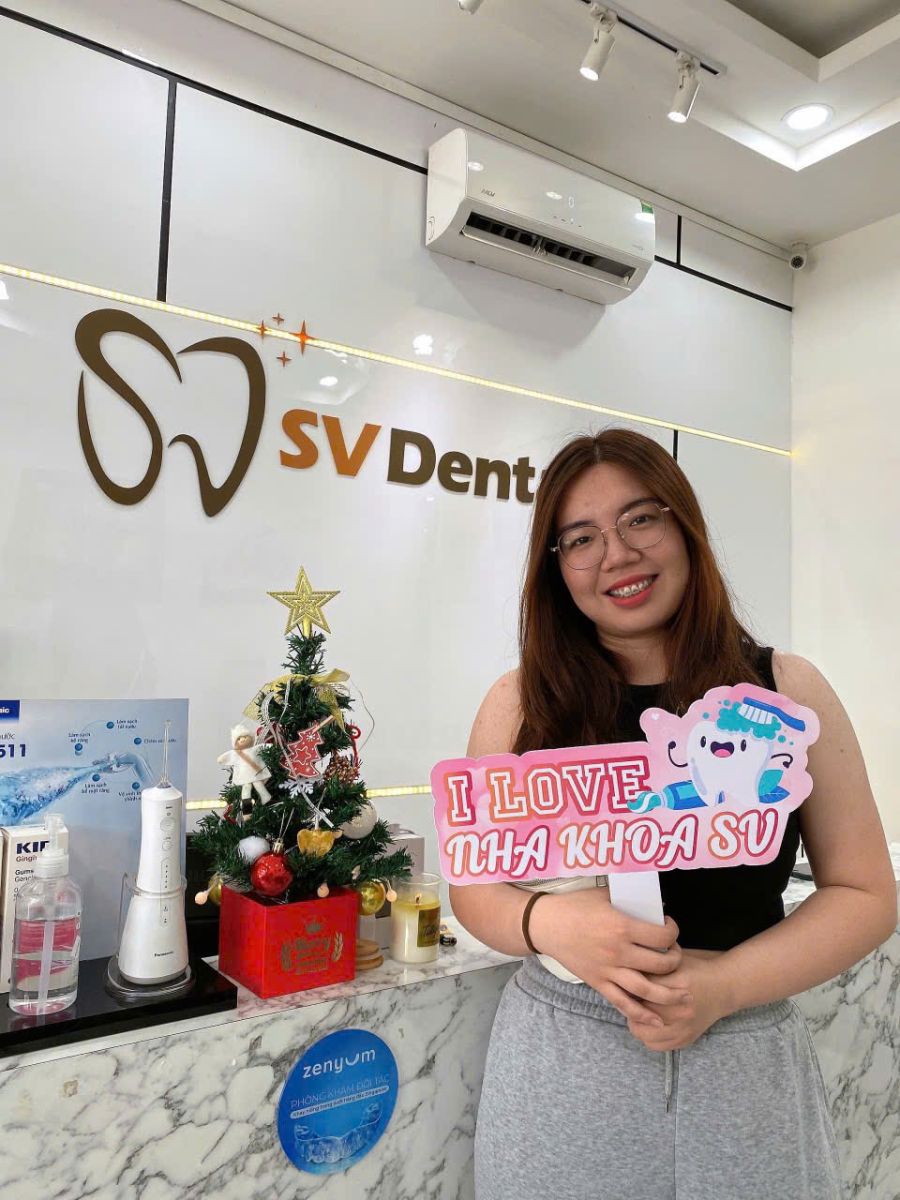 Hình ảnh khách hàng điều trị răng tại Nha khoa SV quận 3, TP Hồ Chí Minh