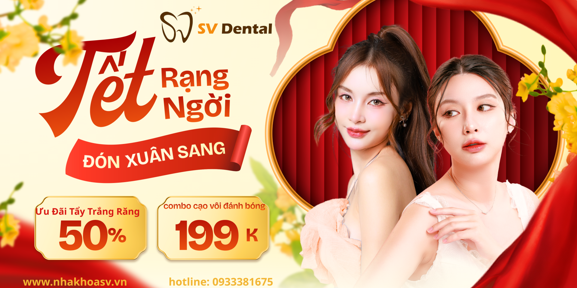 Ưu đãi Tết Nha Khoa SV – Rạng ngời nụ cười, đón xuân sang 2026